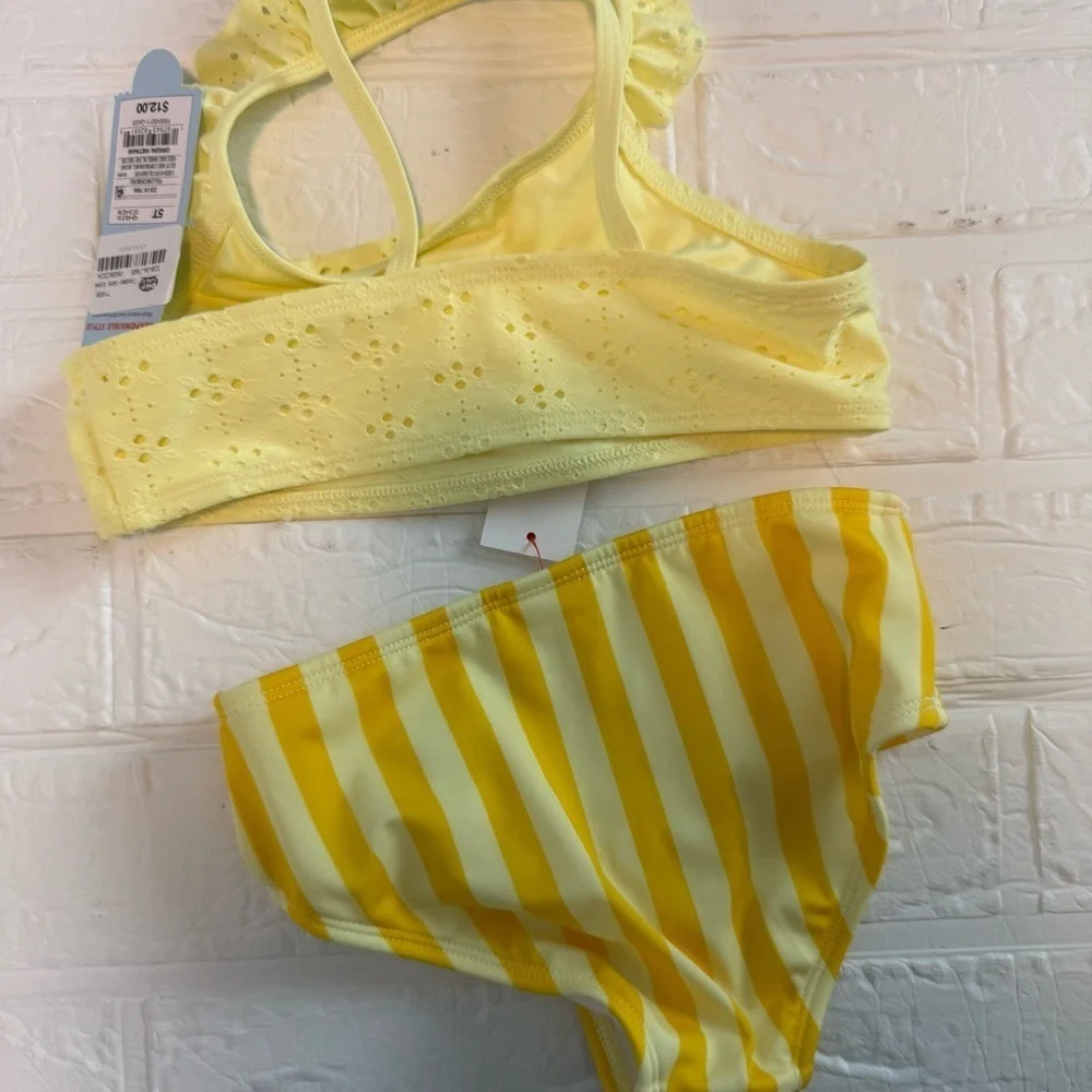 Cat & Jack Yellow Kids Swim Set